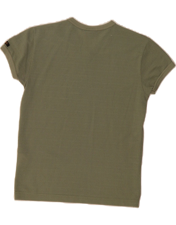 Camiseta feminina LEE UK 12 nylon cáqui médio