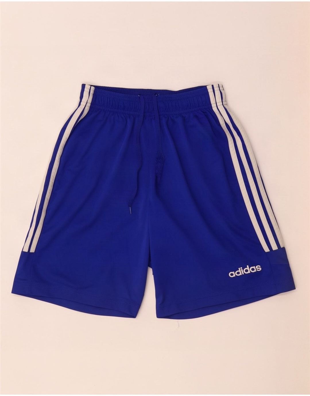 Adidas Masculino Climalite Sport Shorts Pequeno Azul Poliéster