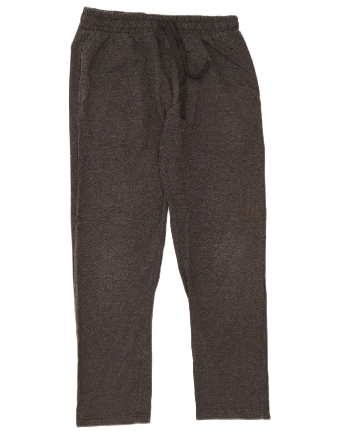 Calça de treino masculina Marks & Spencer algodão cinza médio