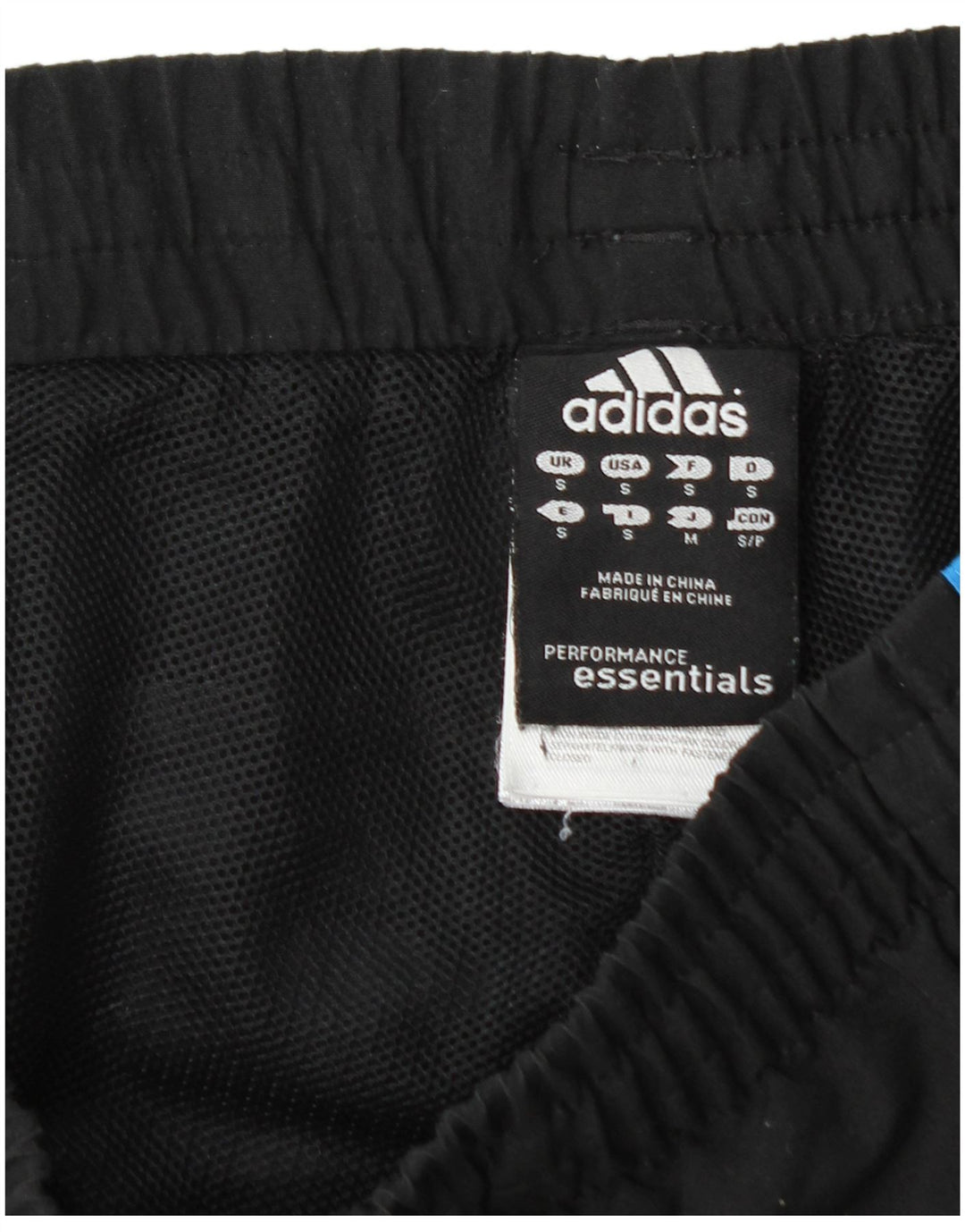Calça Adidas Mens Treino Pequeno Poliéster Preto