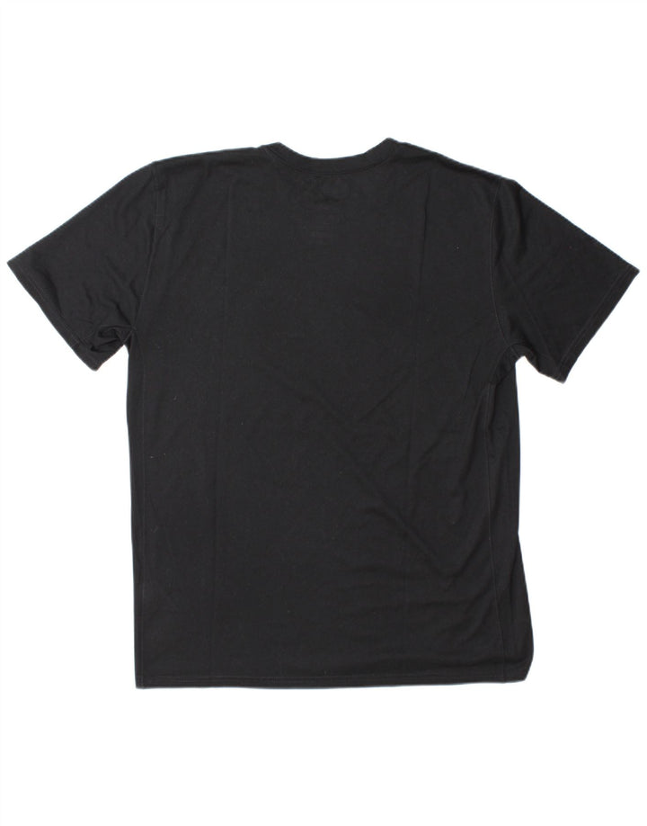 Camiseta Nike Masculina Dri Fit Graphic Top Grande Poliéster Preto