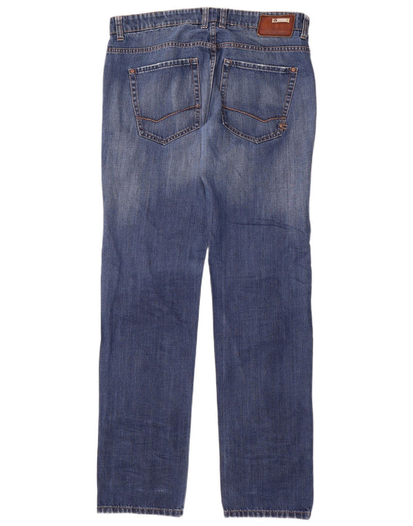 Calça jeans reta masculina Camel Active W34 L34 algodão azul