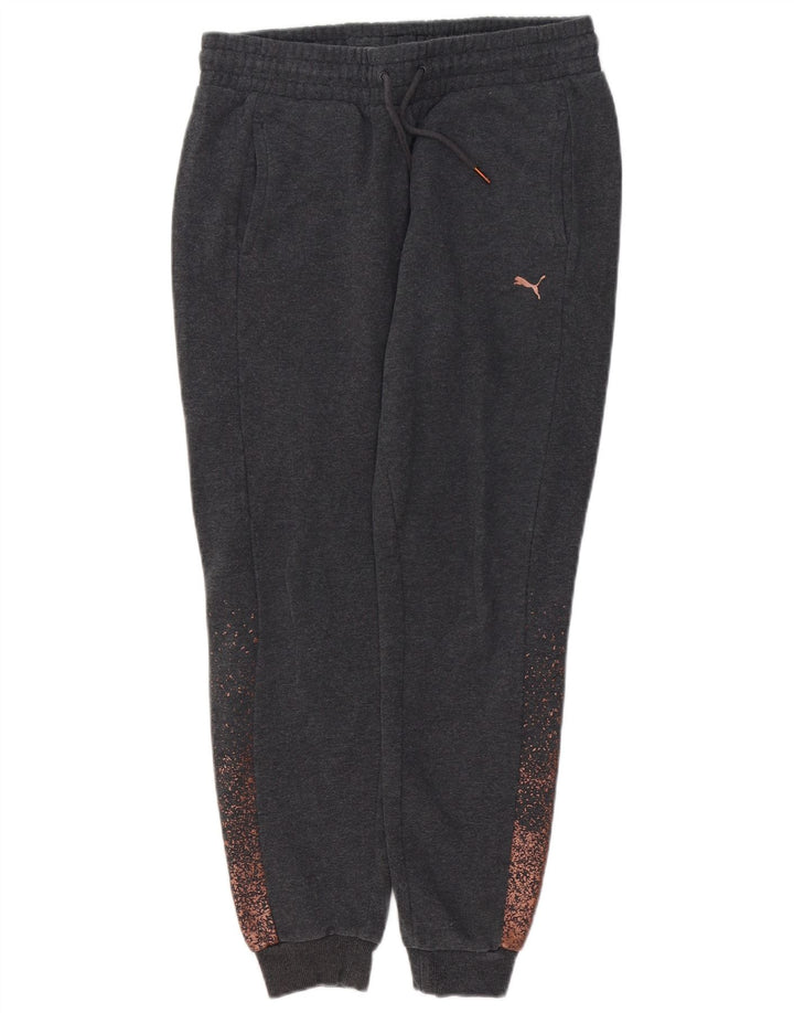 Calça de treino feminina PUMA Joggers UK 14 cinza médio manchado