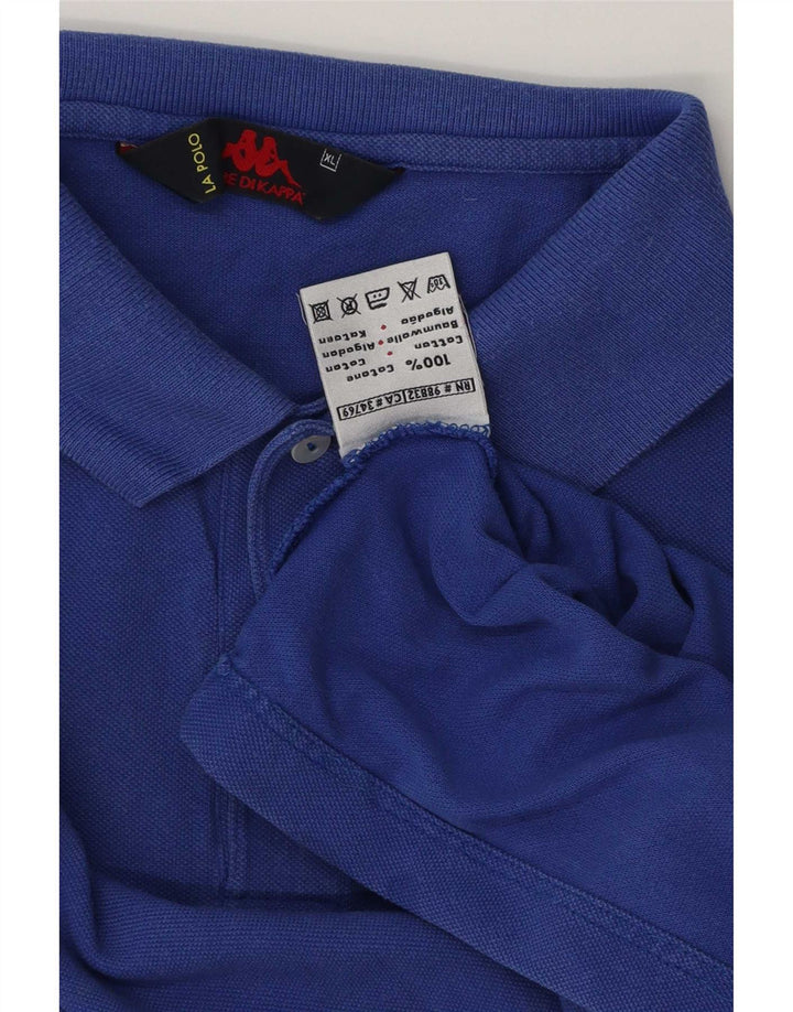 Camisa polo masculina Kappa XL algodão azul