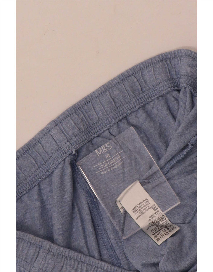 Shorts esportivos masculinos Marks & Spencer médio azul