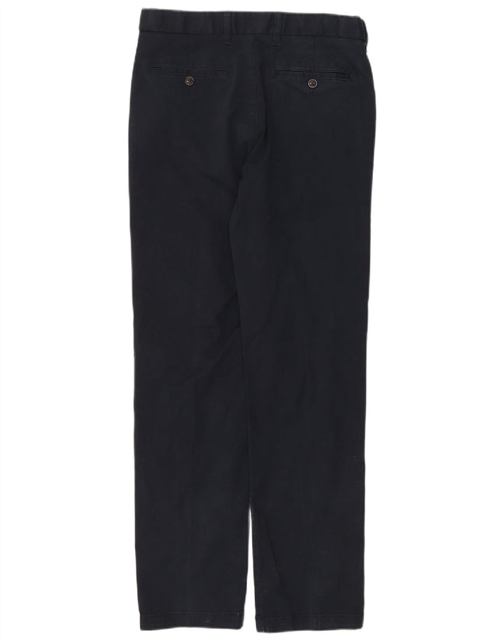 Calça Chino Regular Masculina Marks & Spencer Heritage W32 L33 Azul Marinho