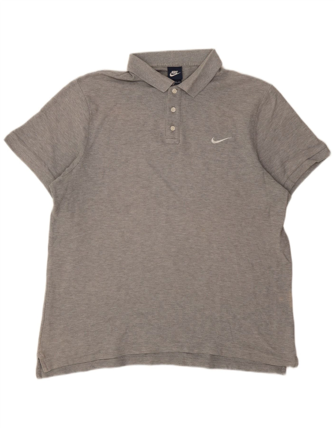 Camisa polo masculina NIKE 2XL cinza algodão