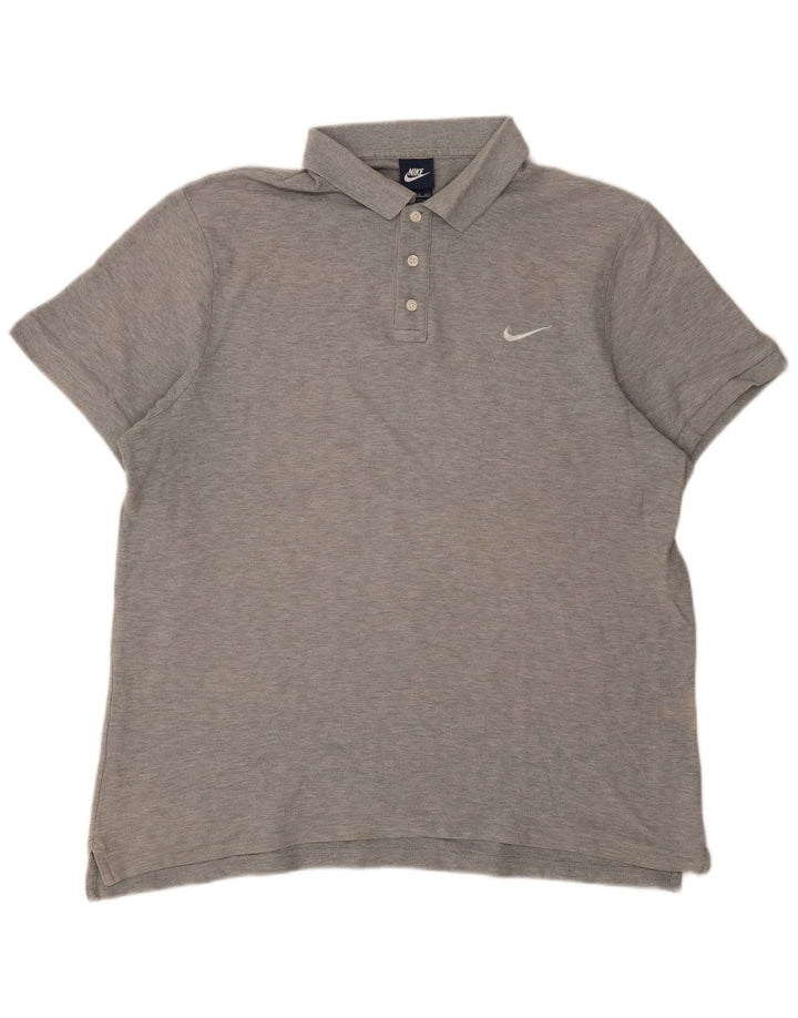 Camisa polo masculina NIKE 2XL cinza algodão