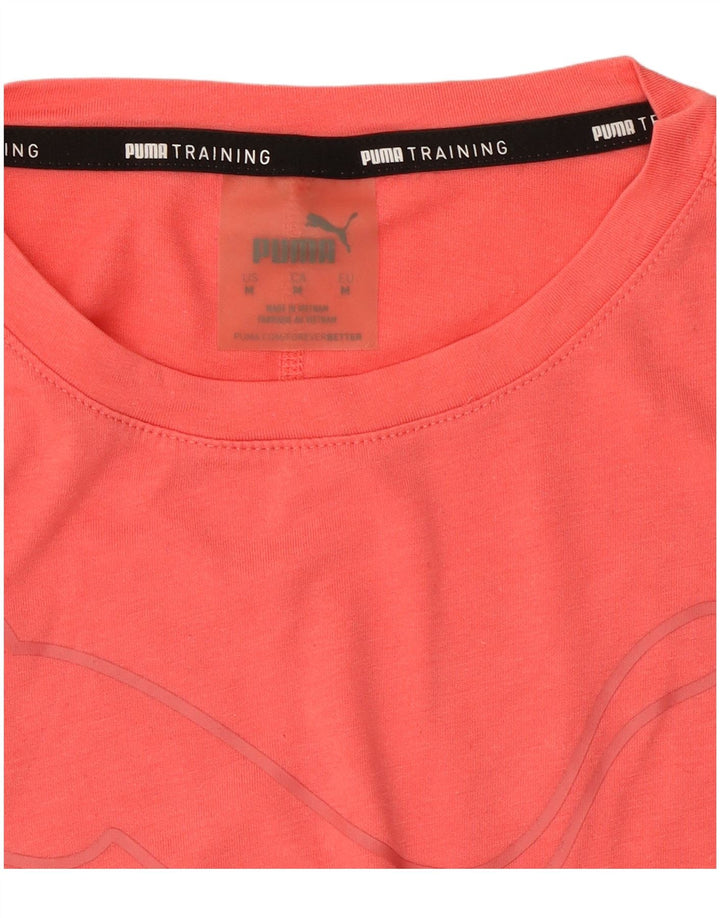 Puma Camiseta Feminina Top UK 14 Médio Rosa