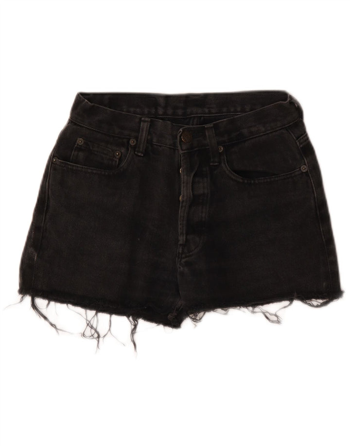 Calça jeans feminina Levi's 501 W29 algodão preto médio