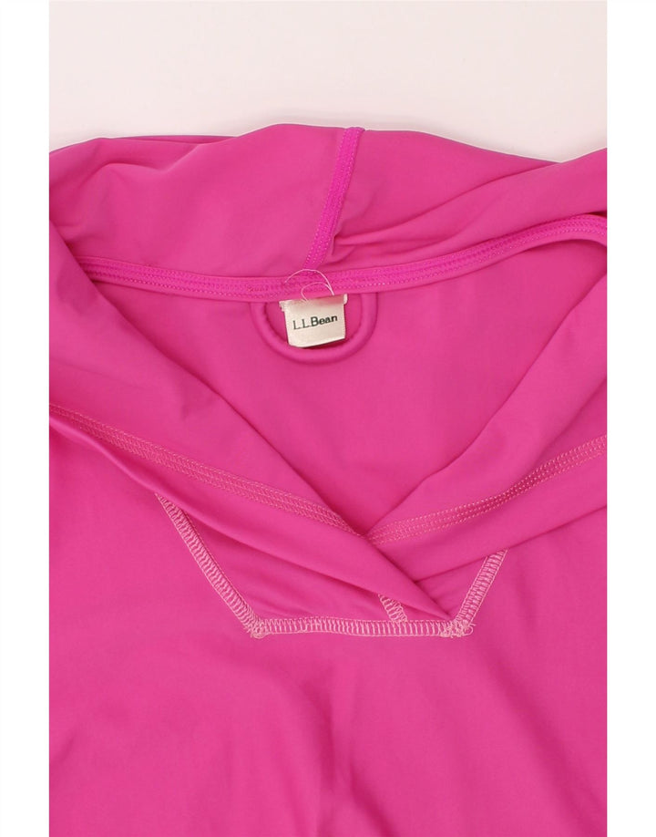 L.L.BEAN Girls Hoodie Dress 6-7 Years Pink Vintage L.L.Bean and Second-Hand L.L.Bean from Messina Hembry 