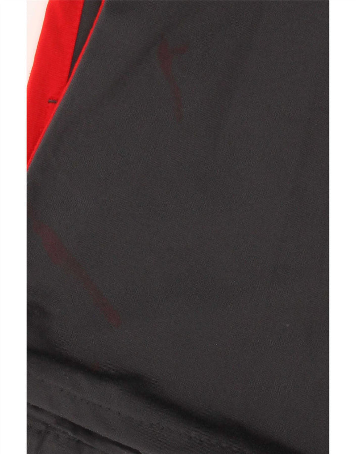 Calça de treino Nike Boys 12-13 anos grande cinza colorblock poliéster