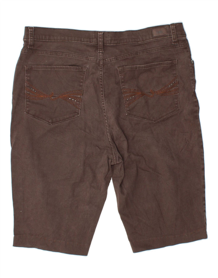 LEE Womens Classic Fit Bermuda Shorts US 16 XL W38  Brown Cotton Vintage Lee and Second-Hand Lee from Messina Hembry 