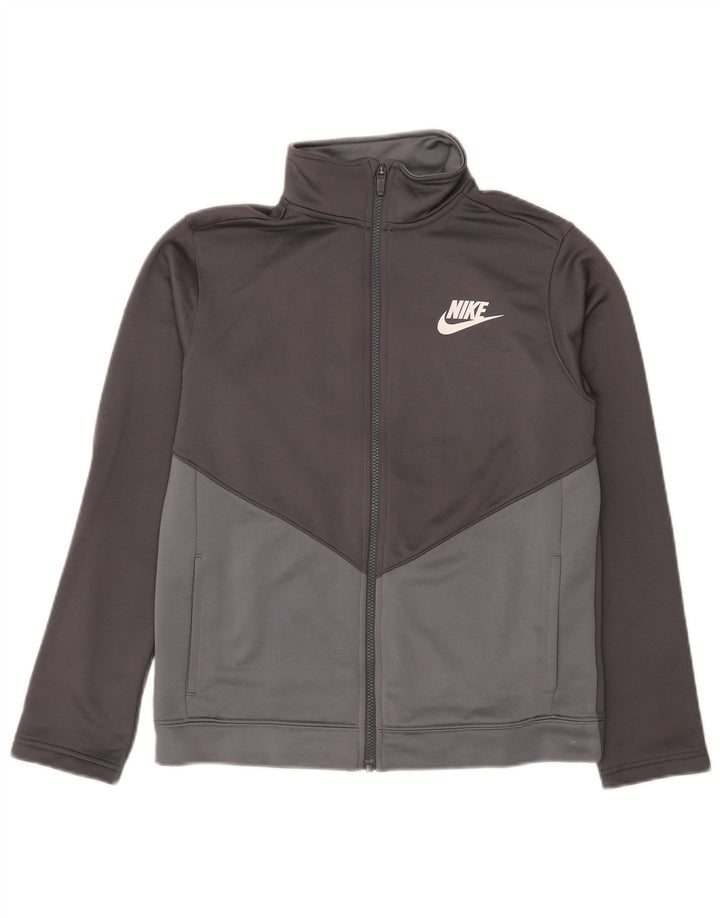 Jaqueta Nike Boys Standard Tracksuit Top 13-14 anos XL cinza colorblock