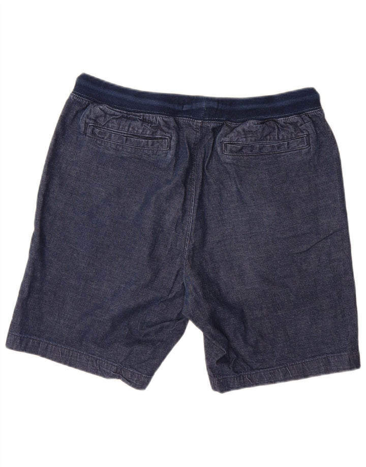 Gap Mens Chino Shorts W33 Médio Algodão Azul Marinho