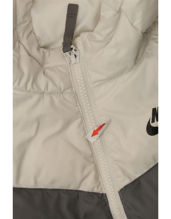 Jaqueta acolchoada masculina NIKE 10-11 anos médio multicolorido Colourblock