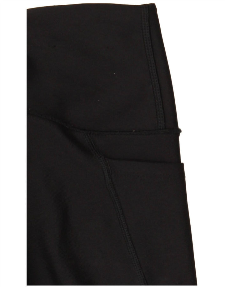 Under Armour Womens Heat Gear Leggings Reino Unido 12 Médio Preto