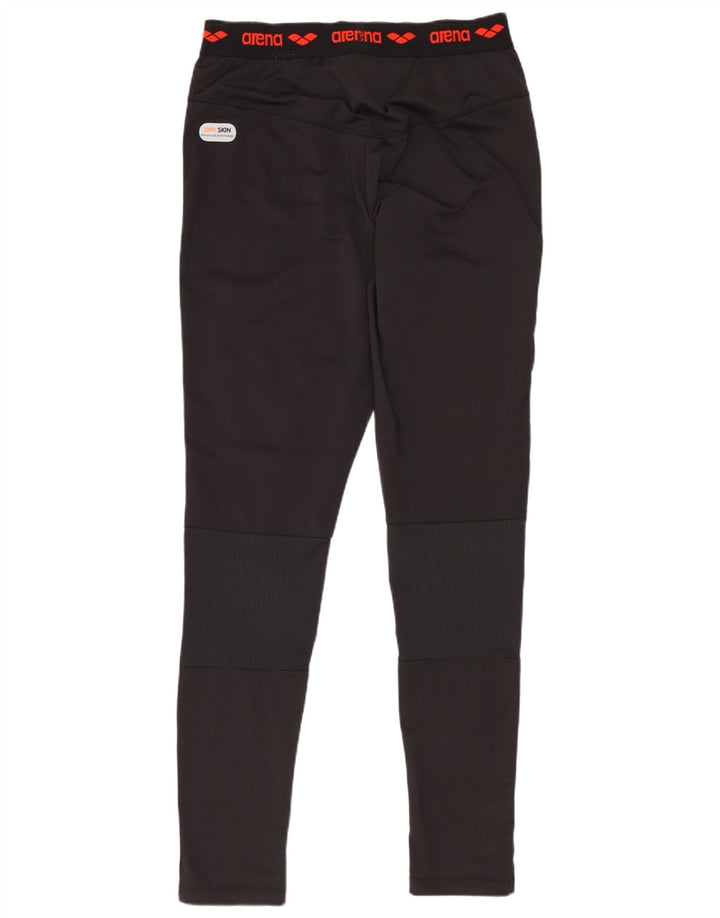 Arena Womens Graphic Leggings UK 12 Médio Preto Poliéster