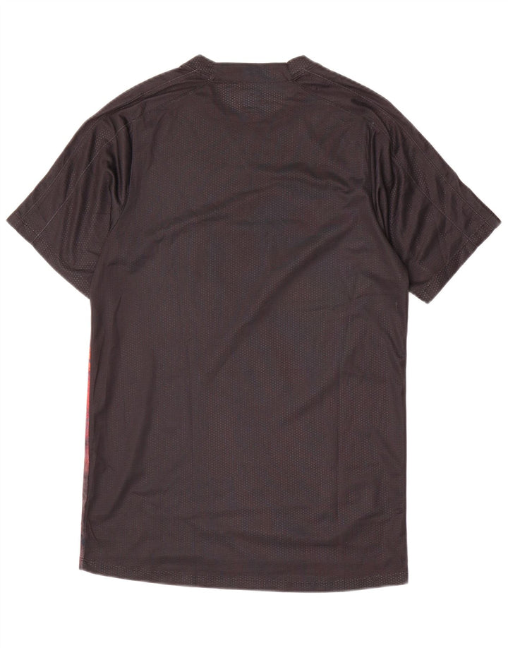 Camiseta Nike Masculina Dri Fit Top Pequeno Bloco Colorido Preto