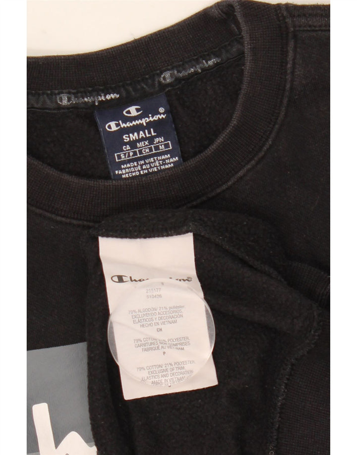 Champion moletom gráfico masculino jumper pequeno preto colorblock algodão