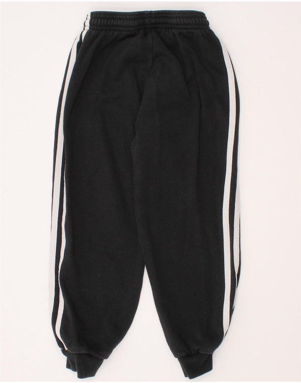 Adidas meninos calças de treino joggers 5-6 anos algodão preto
