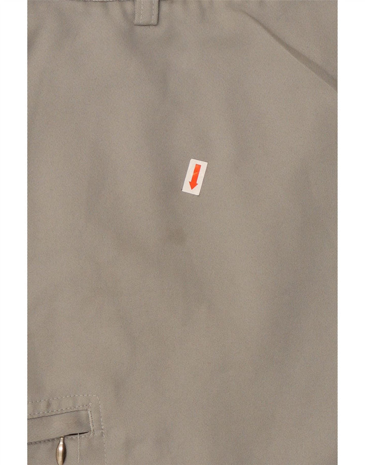 Izod Mens Cargo Shorts W40 XL Cinza Poliéster