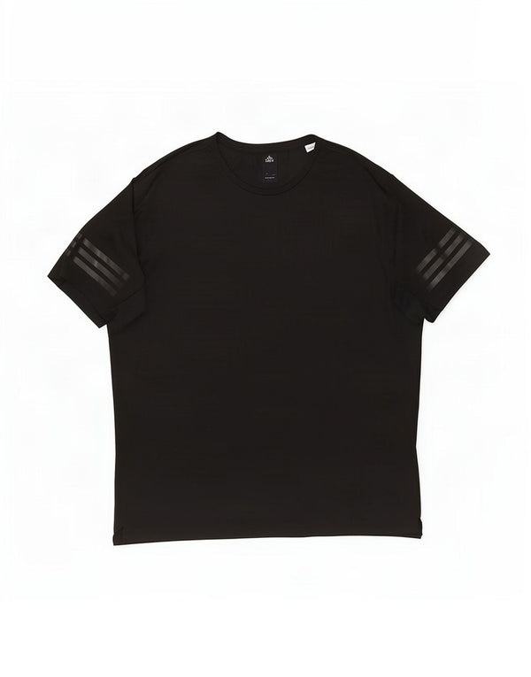 Adidas Mens Climacool Camiseta Top Grande Preto