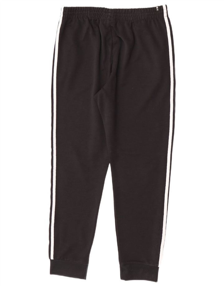 Adidas Mens Treino Calças Joggers Grande Poliéster Preto