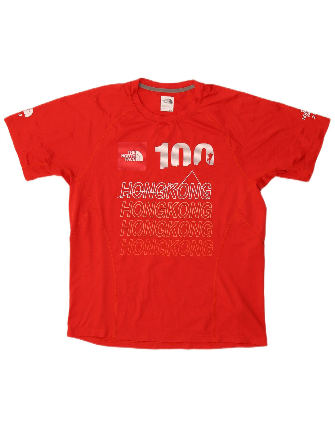 Camiseta masculina The North Face Hong Kong Graphic Top Médio Poliéster Vermelho