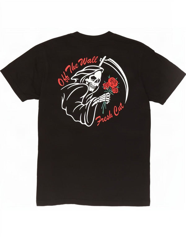 Camiseta Vans Masculina Classic Fit Graphic Top Pequeno Algodão Preto