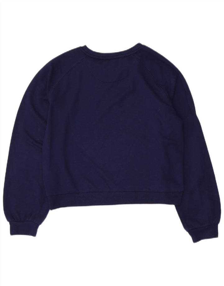Moletom cropped feminino Levi's 13-14 anos azul marinho poliéster