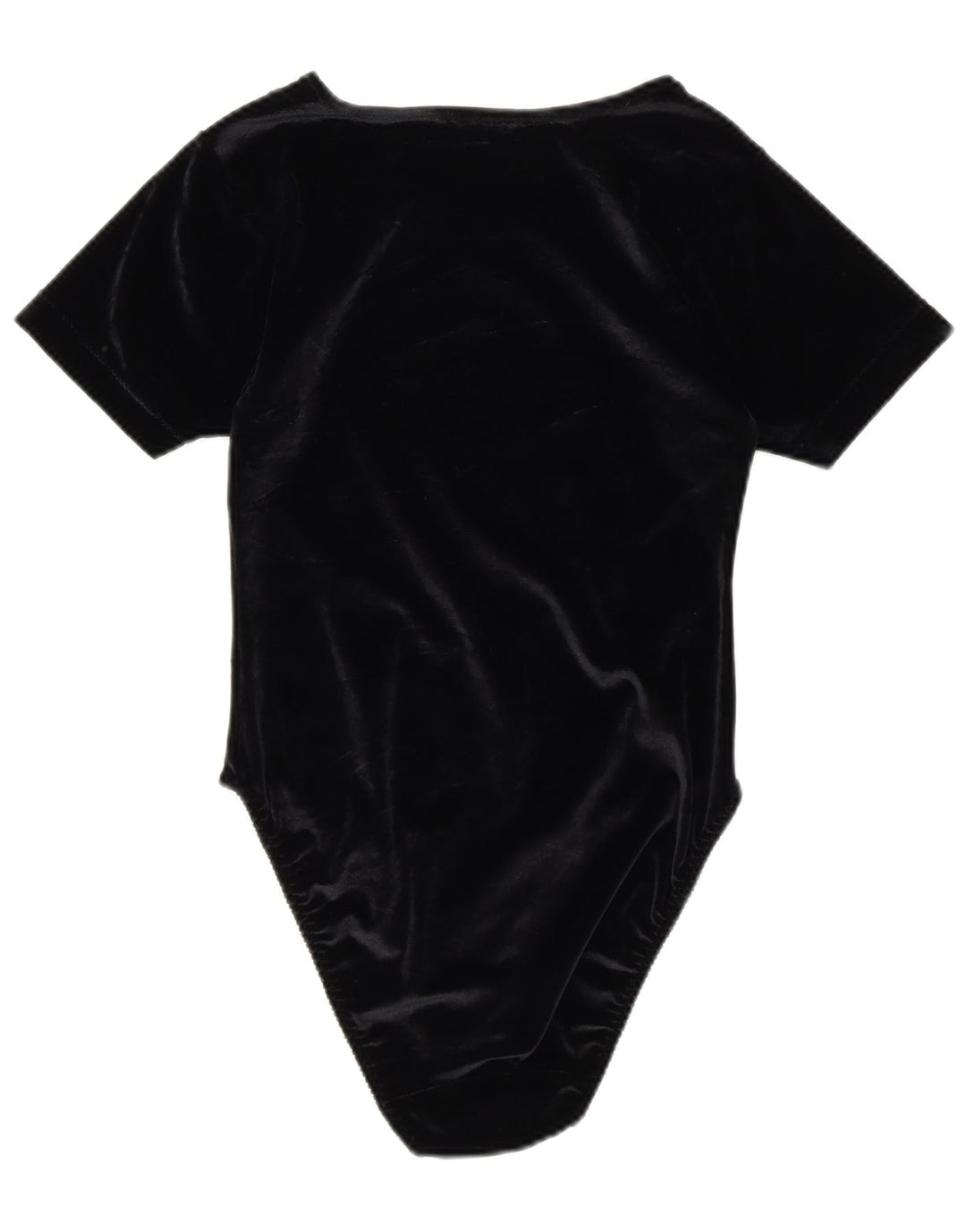 Body feminino MICHELLE de veludo UK 14 médio preto paisley poliéster