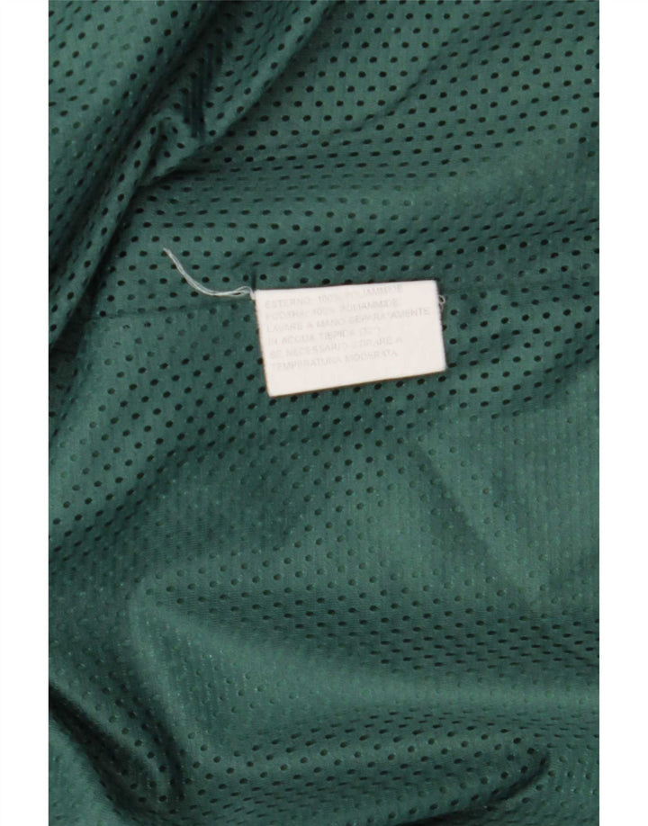 Jaqueta de chuva masculina Spalding com capuz UK 38 poliamida verde médio