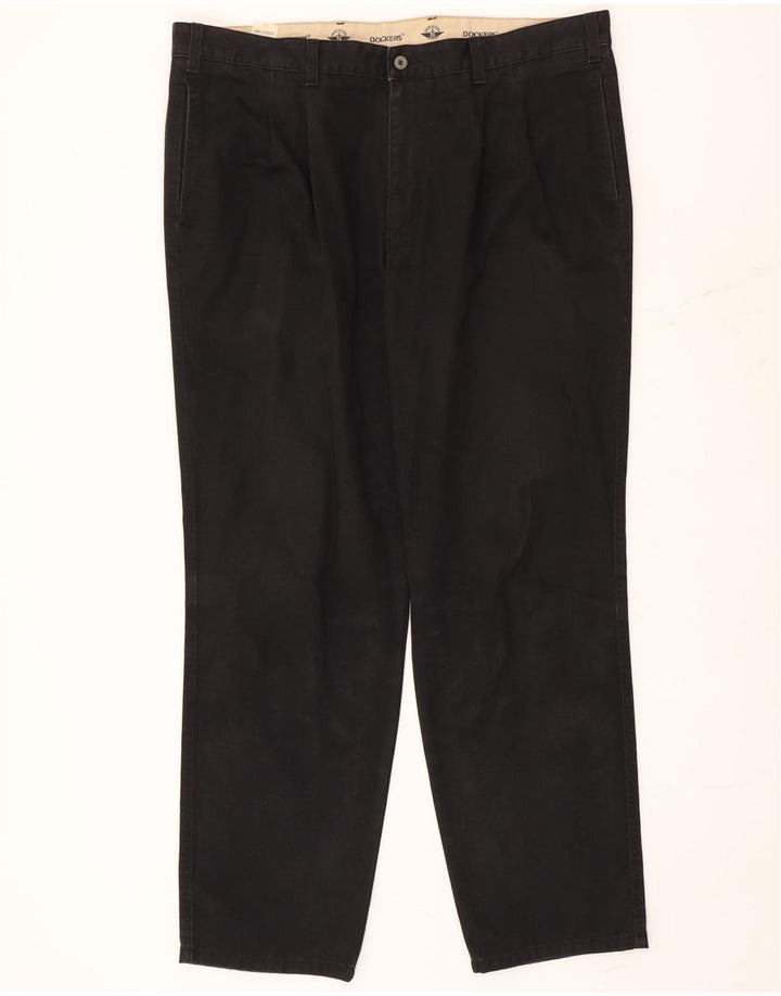 Calça Chino Masculina Dockers Pegged W42 L32 Preta
