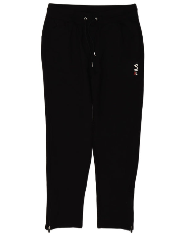Calça de treino masculina Fila médio preto algodão