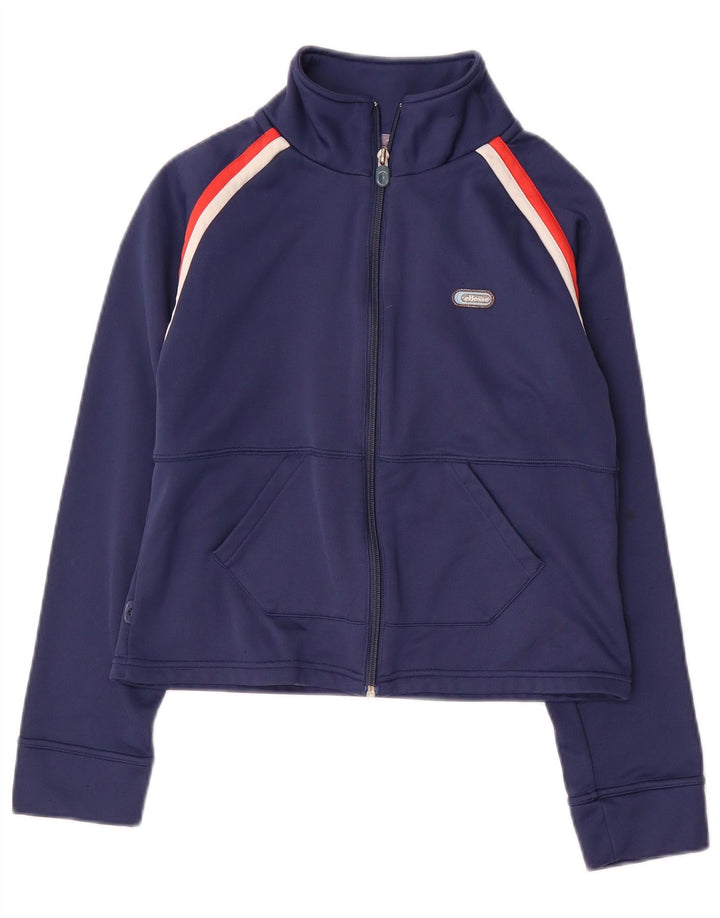 Casaco de treino para meninas ELLESSE 11-12 anos azul marinho poliéster
