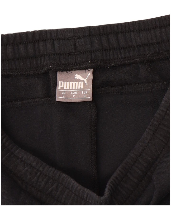 Calça de treino masculina PUMA pequena preta