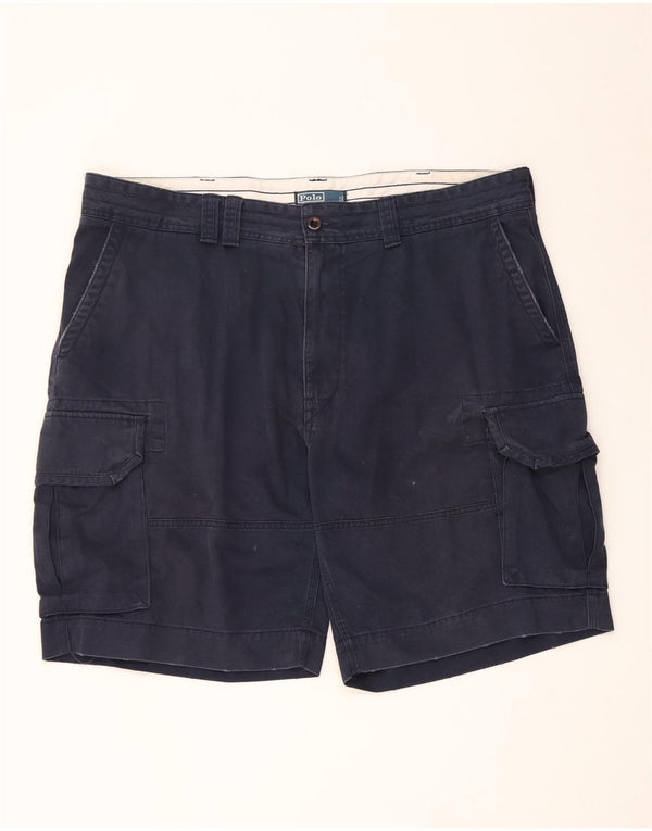 Polo Ralph Lauren Cargo Shorts Masculino W42 2XL Algodão Azul Marinho