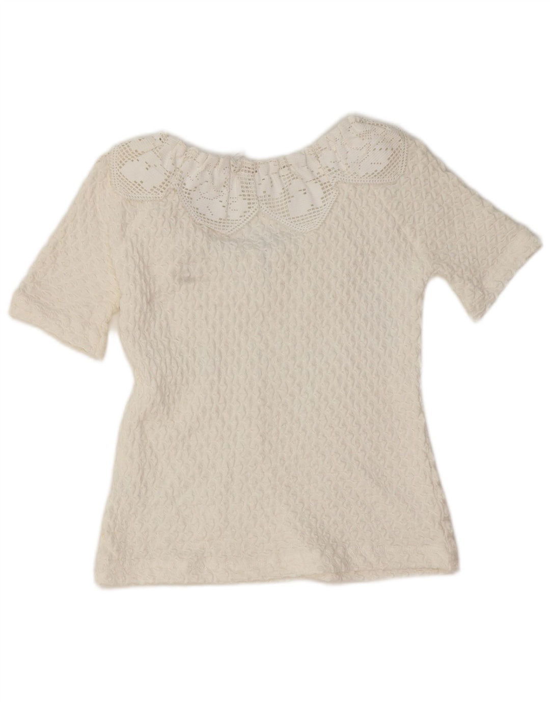 Blusa Feminina Distler Top EU 36 Pequeno Algodão Branco