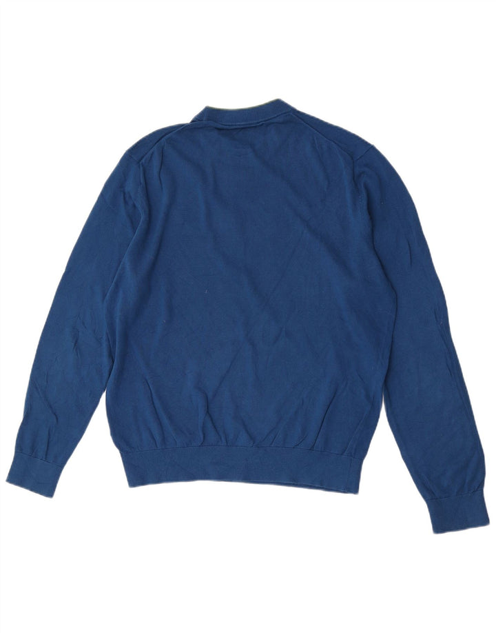 Suéter masculino Paul Smith com gola redonda e algodão azul médio