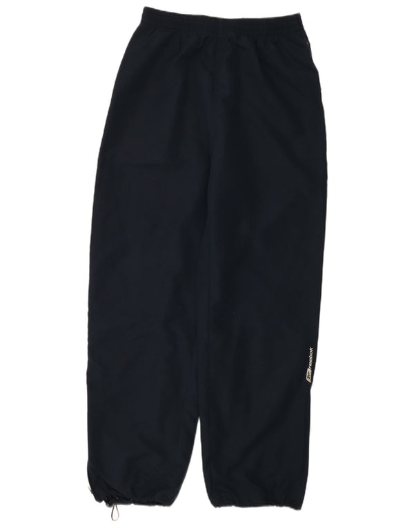 Reebok Mens Calças de treino Joggers Médio Azul Marinho Poliéster