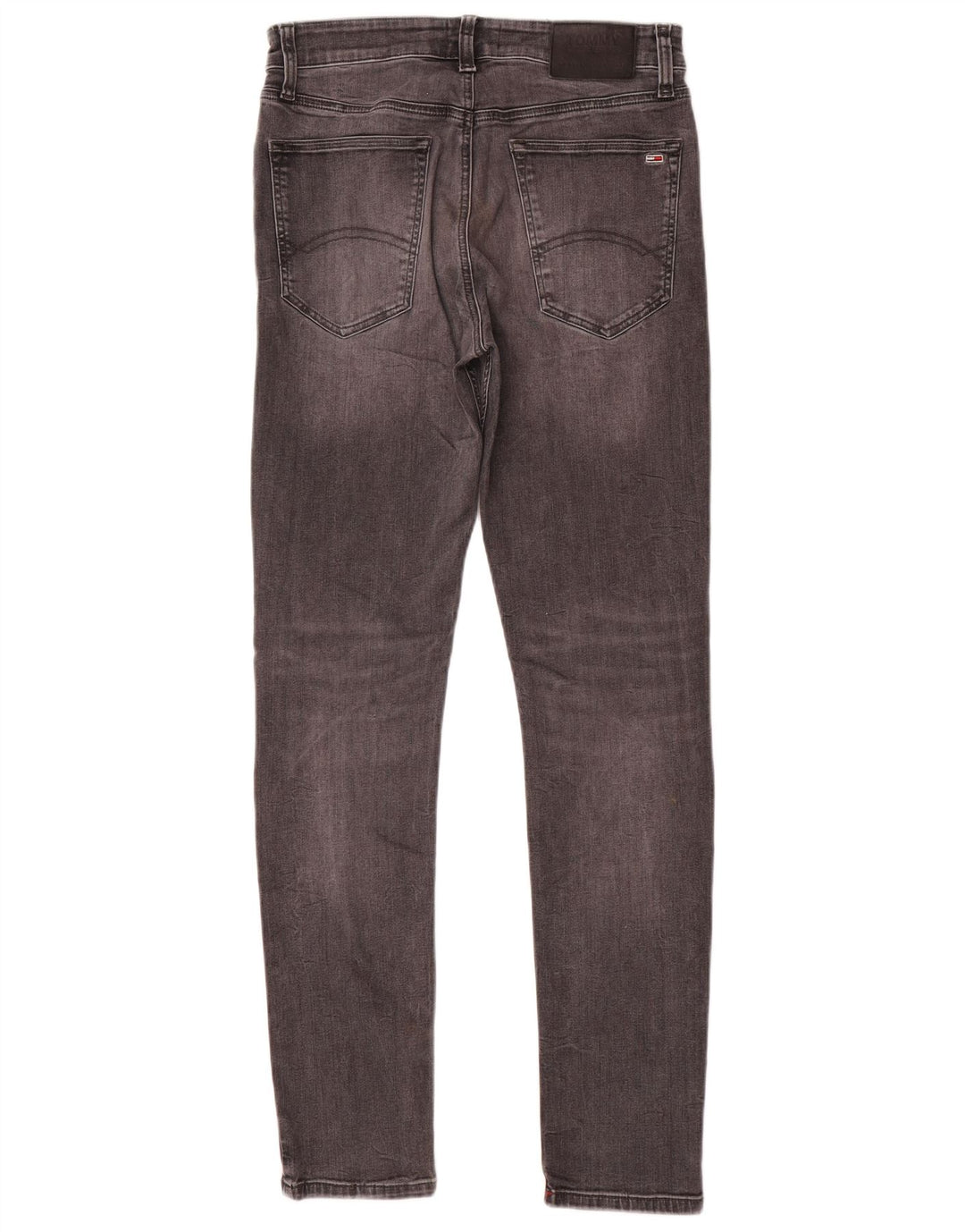 Tommy Hilfiger Jeans Skinny Masculino W30 L32 Algodão Cinza