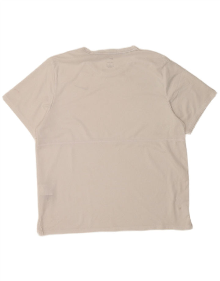Camiseta Nike Masculina Dri Fit Top XL Branco Poliéster