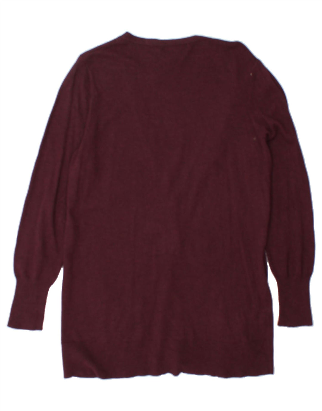 MOSSIMO Womens Loose Fit Cardigan Sweater US 1 XS Burgundy Nylon Vintage Mossimo and Second-Hand Mossimo from Messina Hembry 