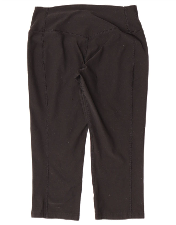 Calça Nike Dri Fit Capri Feminina UK 8 Pequena Poliéster Preta