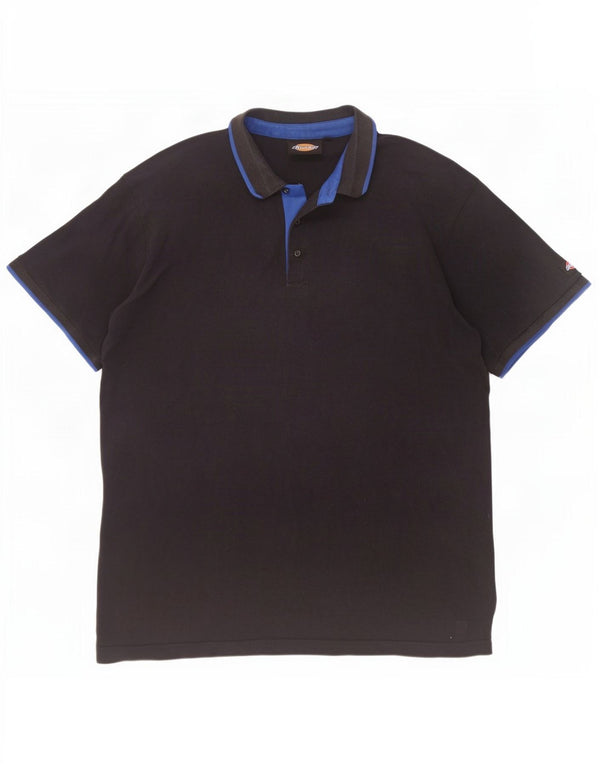 Camisa polo masculina Dickies 2XL algodão preto