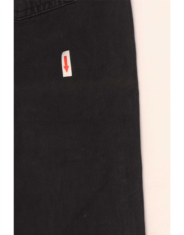 Uniforme masculino jeans reto W36 L30 algodão preto