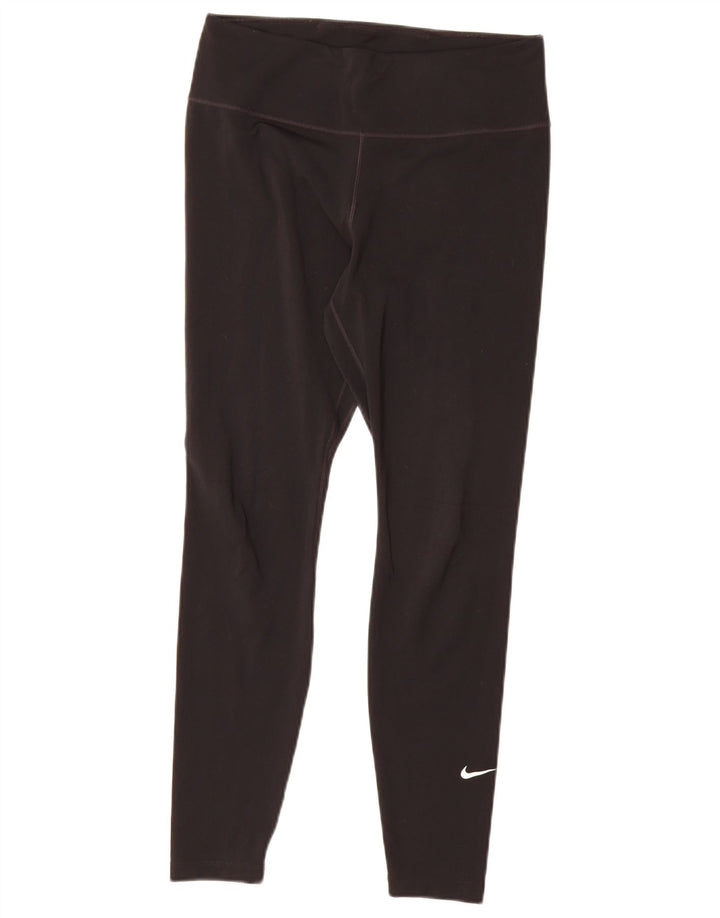 Leggings Nike Dri Fit Feminina UK 12 Médio Preto