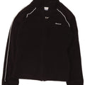 Jaqueta de lã feminina REEBOK UK 10 poliéster preto pequeno