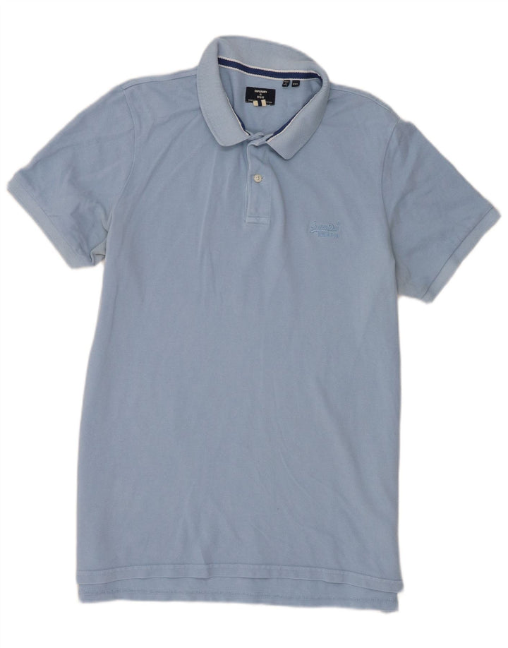 Camisa polo masculina Superdry 2XL algodão azul